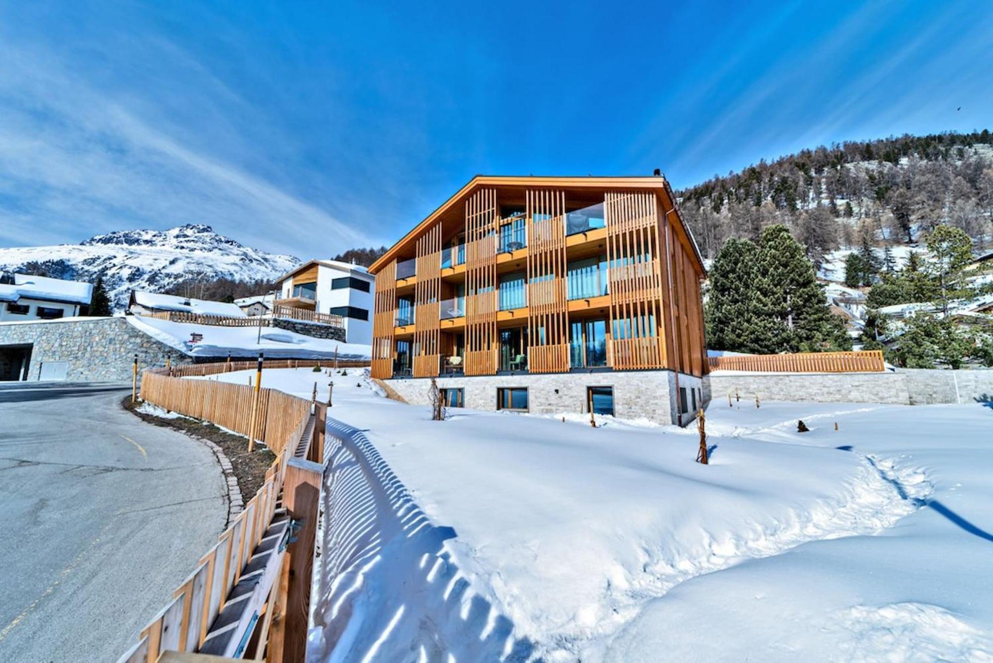 Apartamento Chesa Muntanella - Samedan Exterior foto