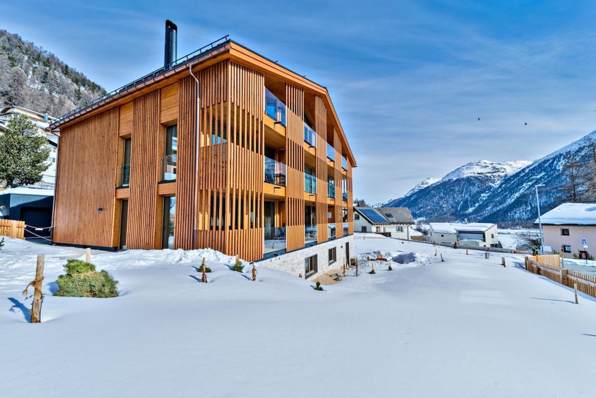 Apartamento Chesa Muntanella - Samedan Exterior foto